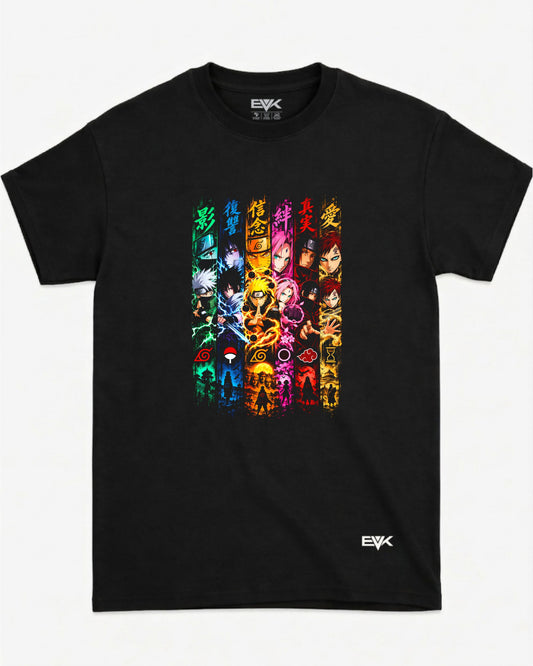 Camiseta Naruto – Shinobi Will Elements