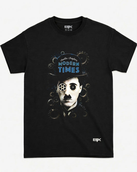 Camiseta Tempos Modernos – Electric Chaplin