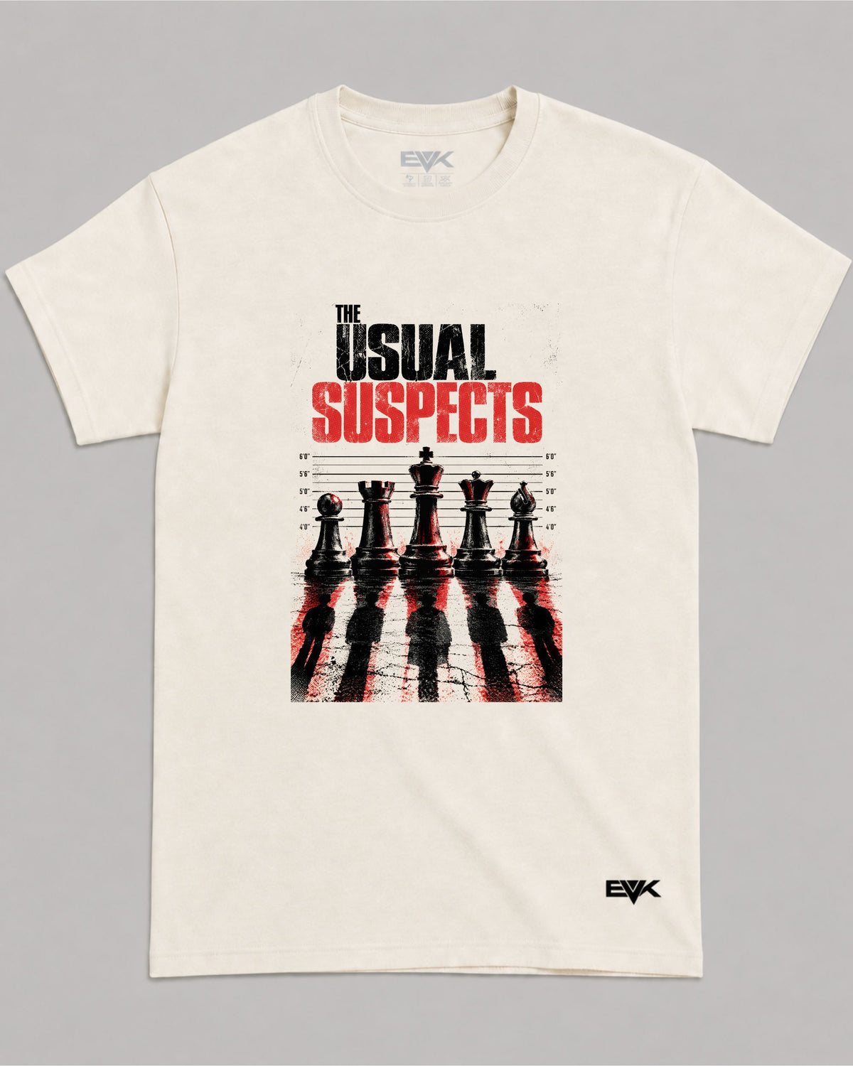 Camiseta Off-White Os Suspeitos – Chess Pieces