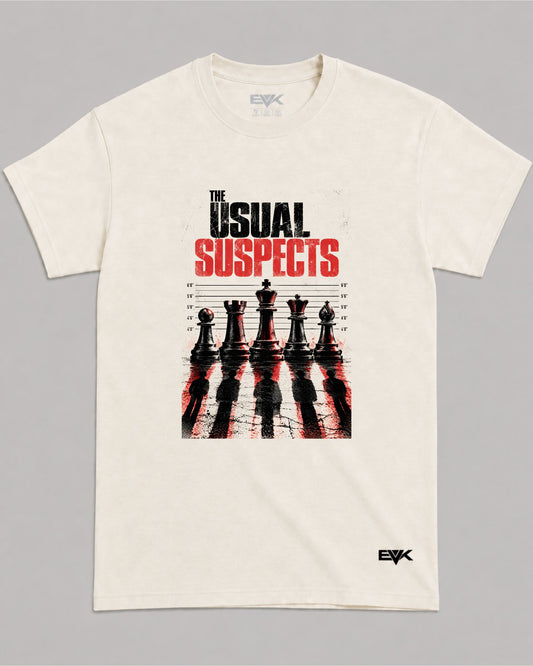 Camiseta Off-White Os Suspeitos – Chess Pieces