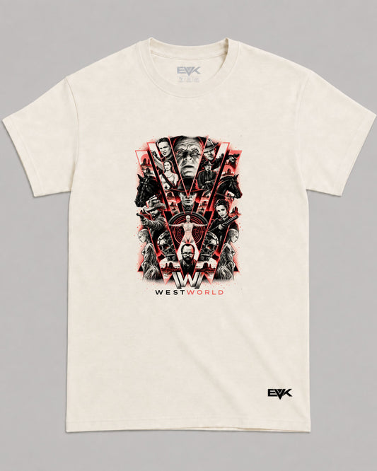 Camiseta Off-White Westworld – The Hosts and Creators