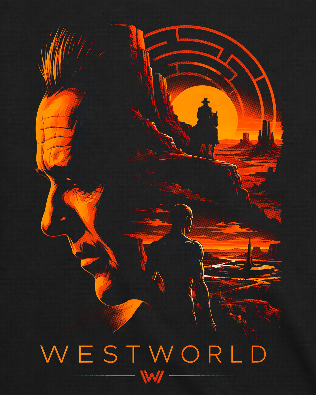 Camiseta Westworld – The Architect