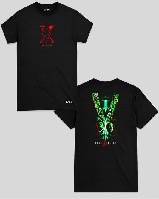 Camiseta Frente e Costas Arquivo X – Alien Conspiracy