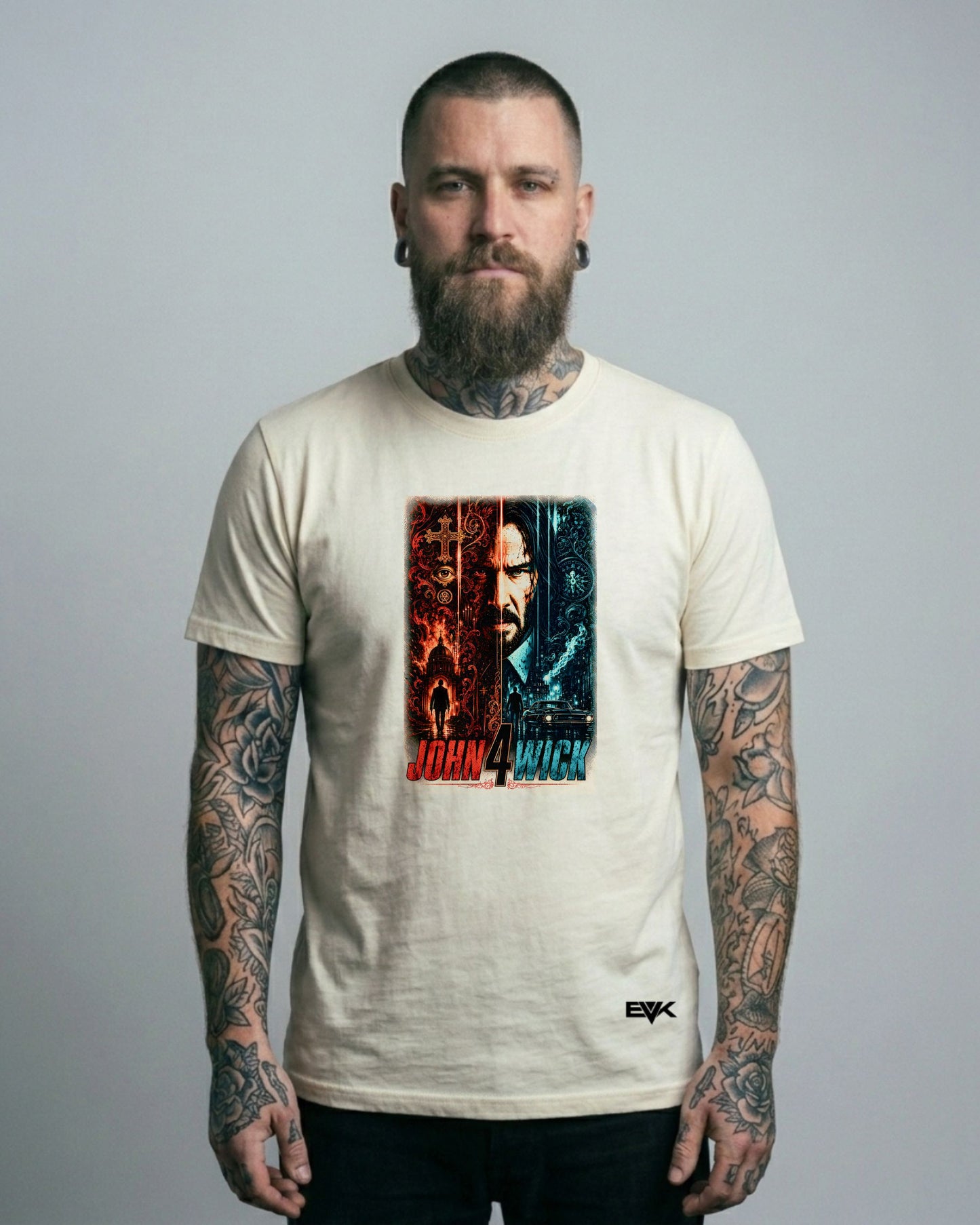 Camiseta Off-White John Wick 4: Baba Yaga – Divided Retribution