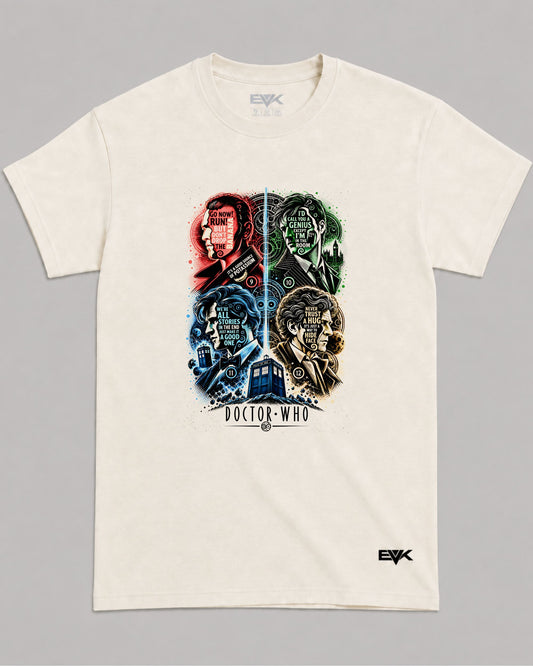 Camiseta Off-White Doctor Who – 9 to 12