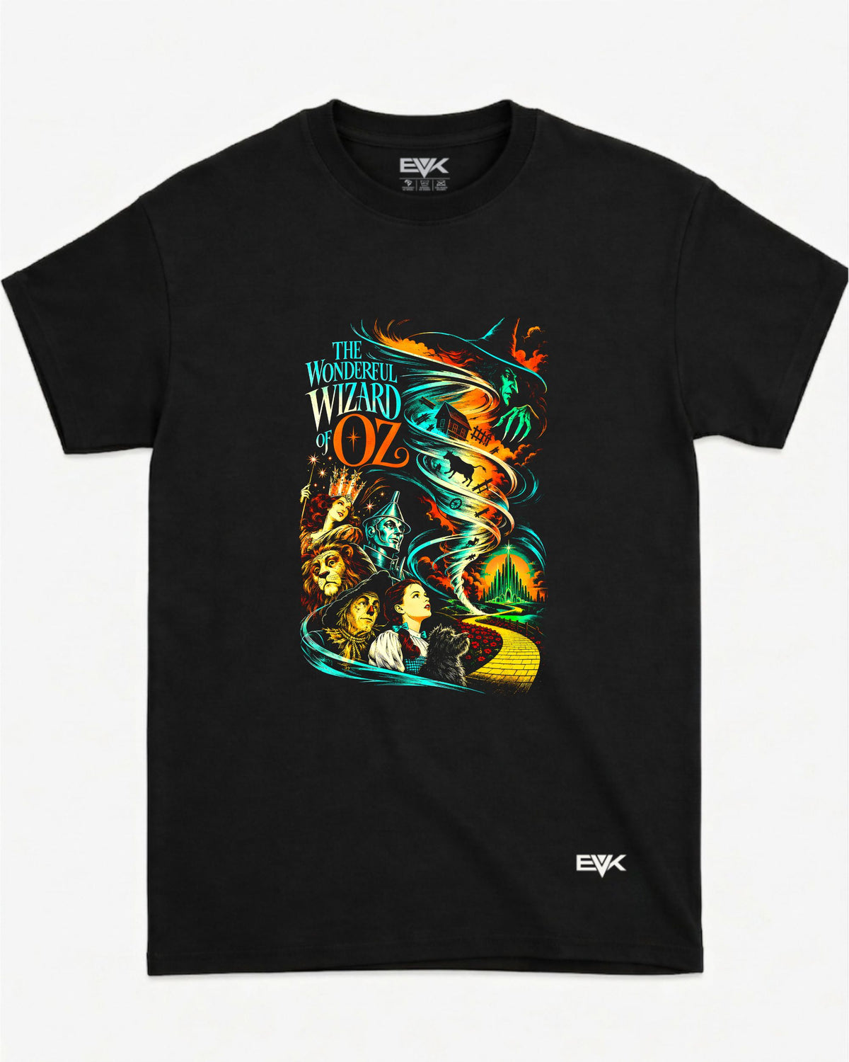 Camiseta O Mágico de Oz – Twister Collage Art