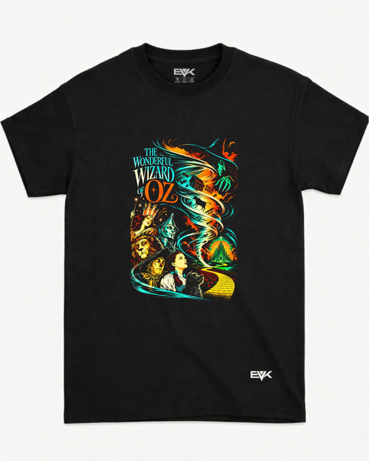 Camiseta O Mágico de Oz – Twister Collage Art