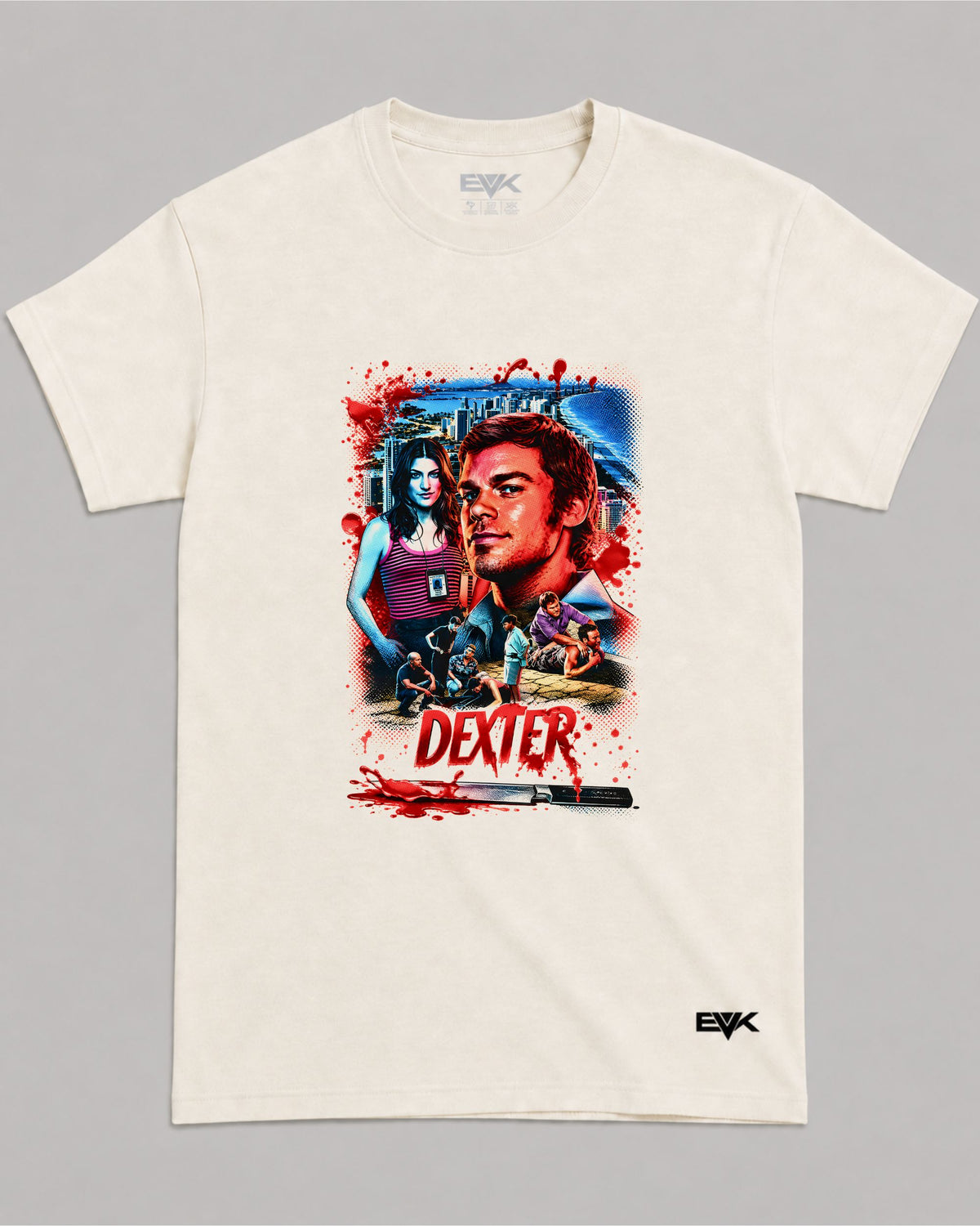 Camiseta Off-White Dexter – Miami Vice & Blood
