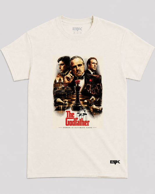 Camiseta Off-White O Poderoso Chefão – Power Is Ultimate Game