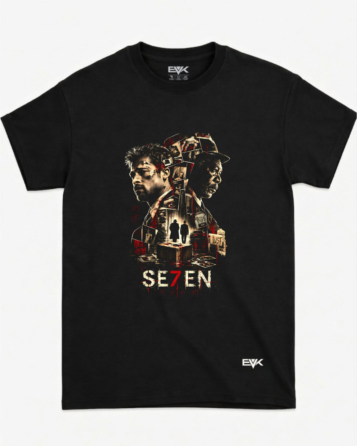 Camiseta Se7en – Mills & Somerset Character Collage
