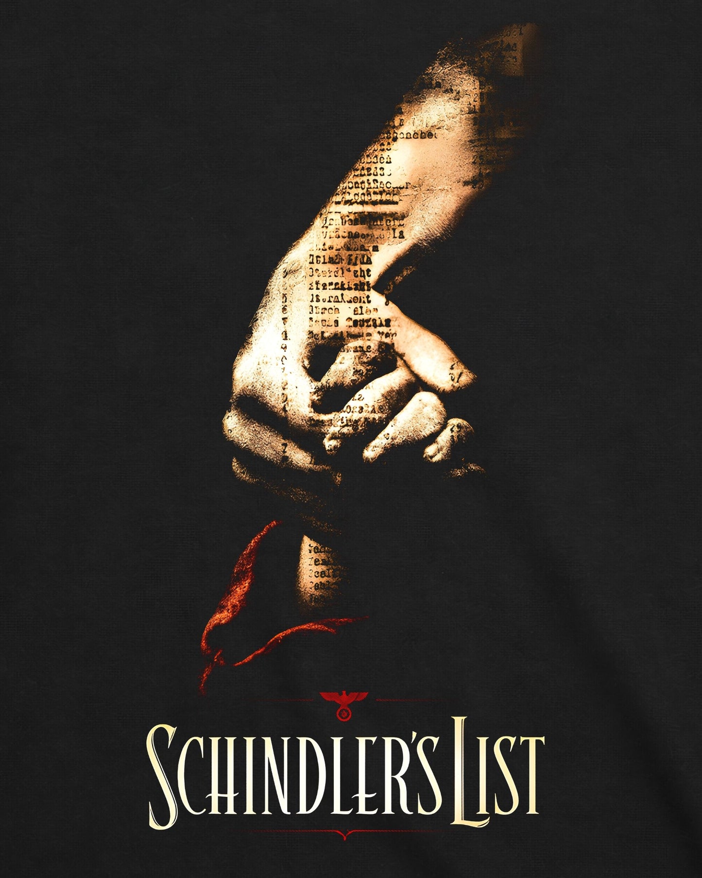Camiseta A Lista de Schindler – Schindler's Hand