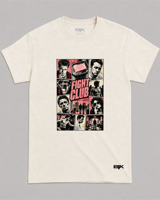 Camiseta Off-White Clube da Luta – Flashback Grid