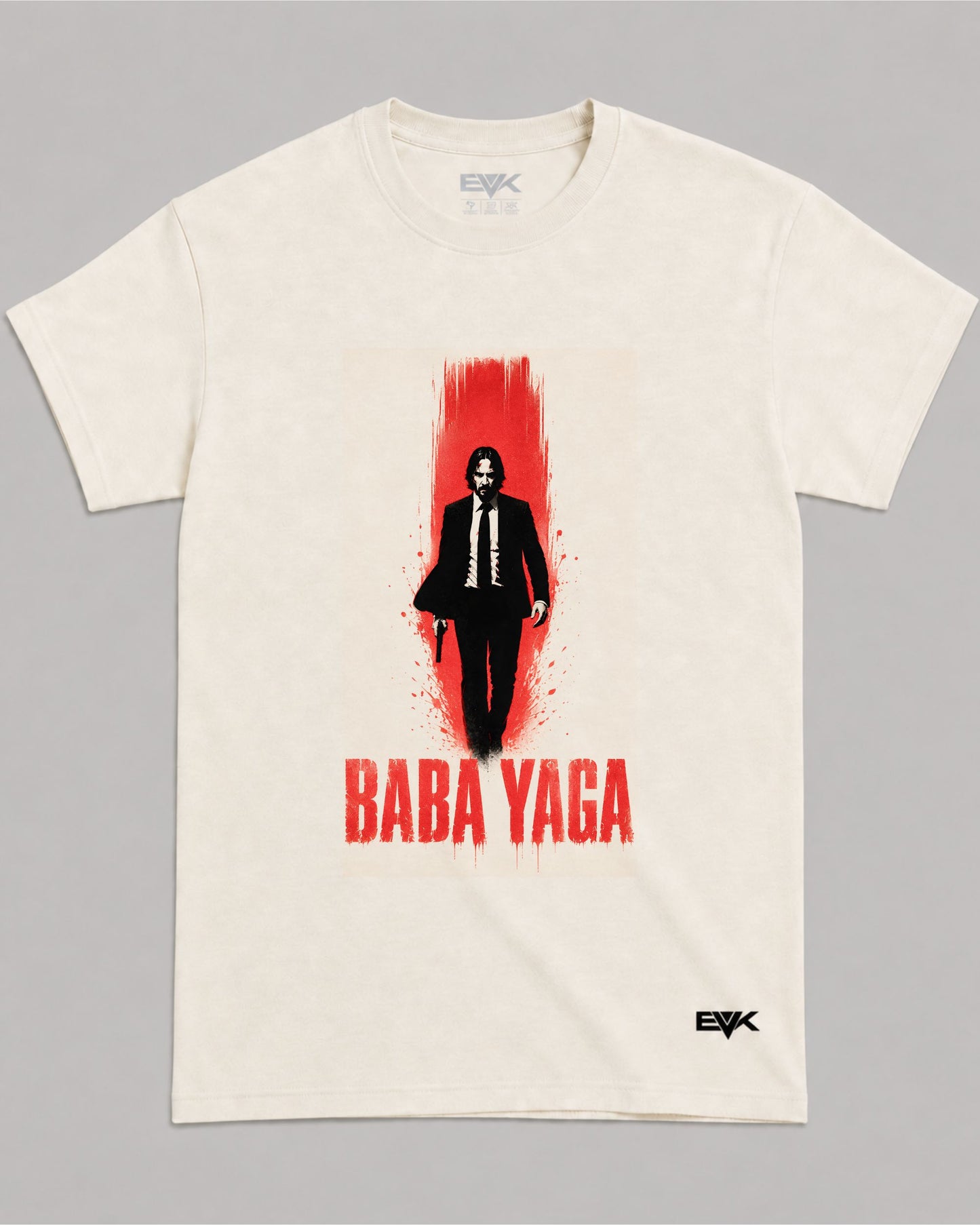 Camiseta Off-White John Wick 4: Baba Yaga – Trail of Blood