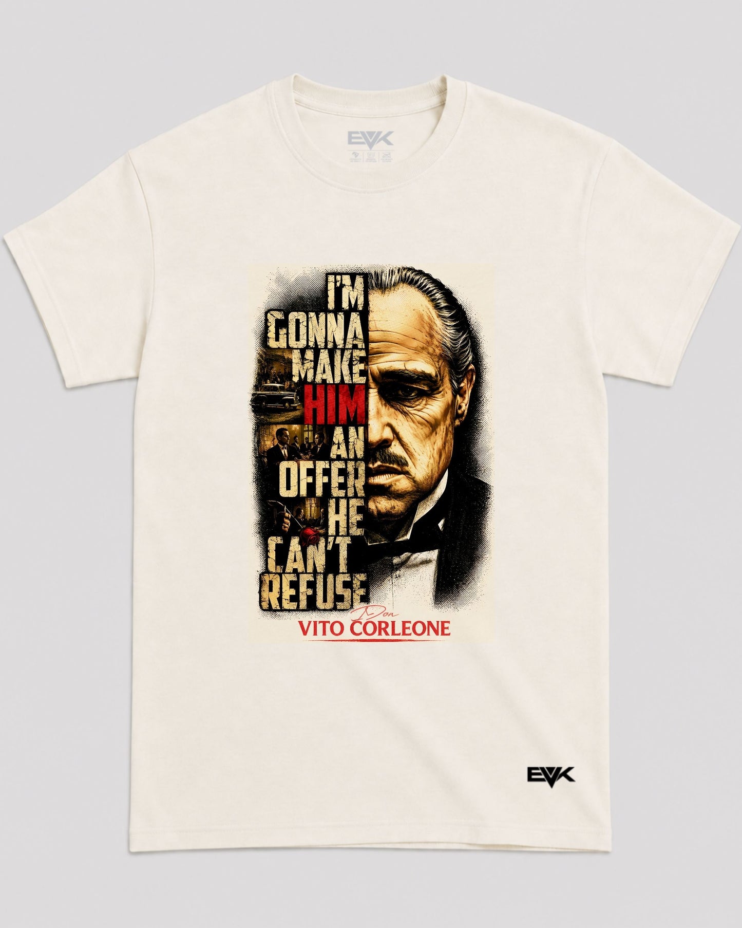 Camiseta Off-White O Poderoso Chefão – Vito Corleone