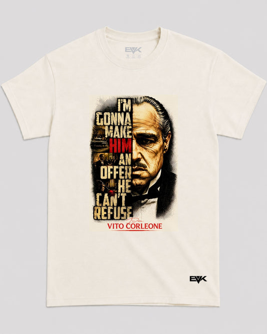 Camiseta Off-White O Poderoso Chefão – Vito Corleone