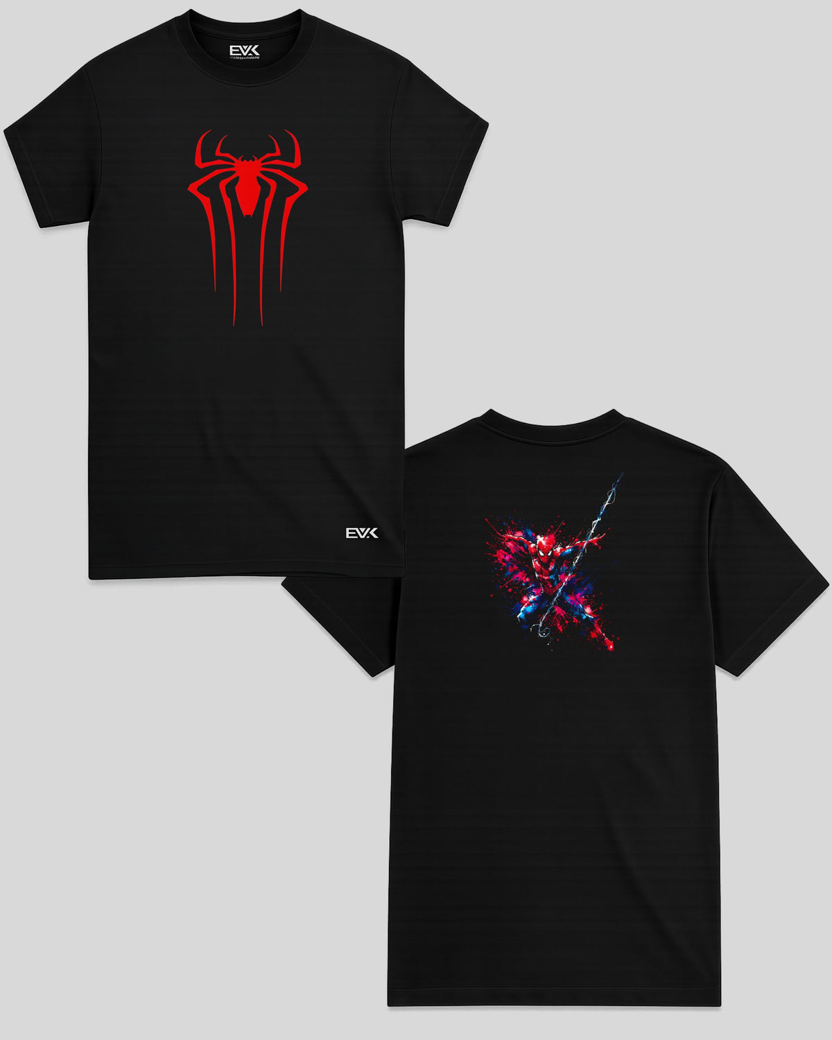 Camiseta Frente e Costas Homem-Aranha – Spidey Splatter Art Tee