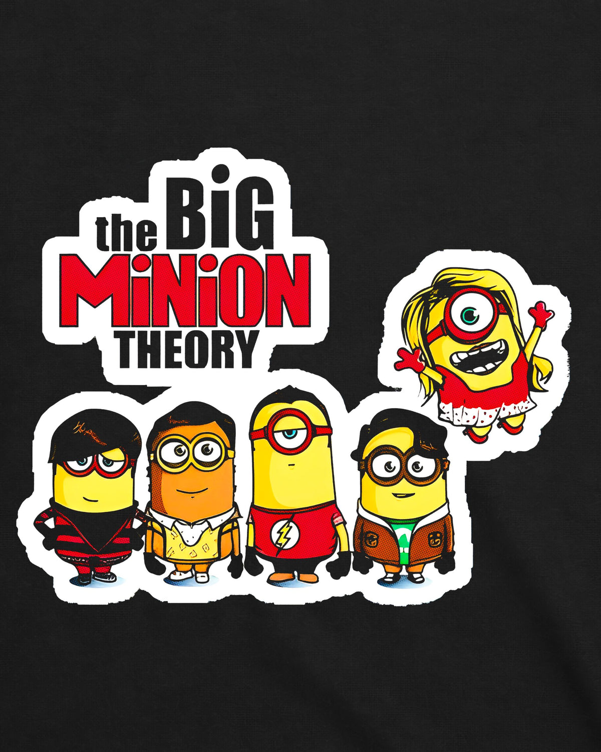 Camiseta The Big Bang Theory – The Big Minion Theory