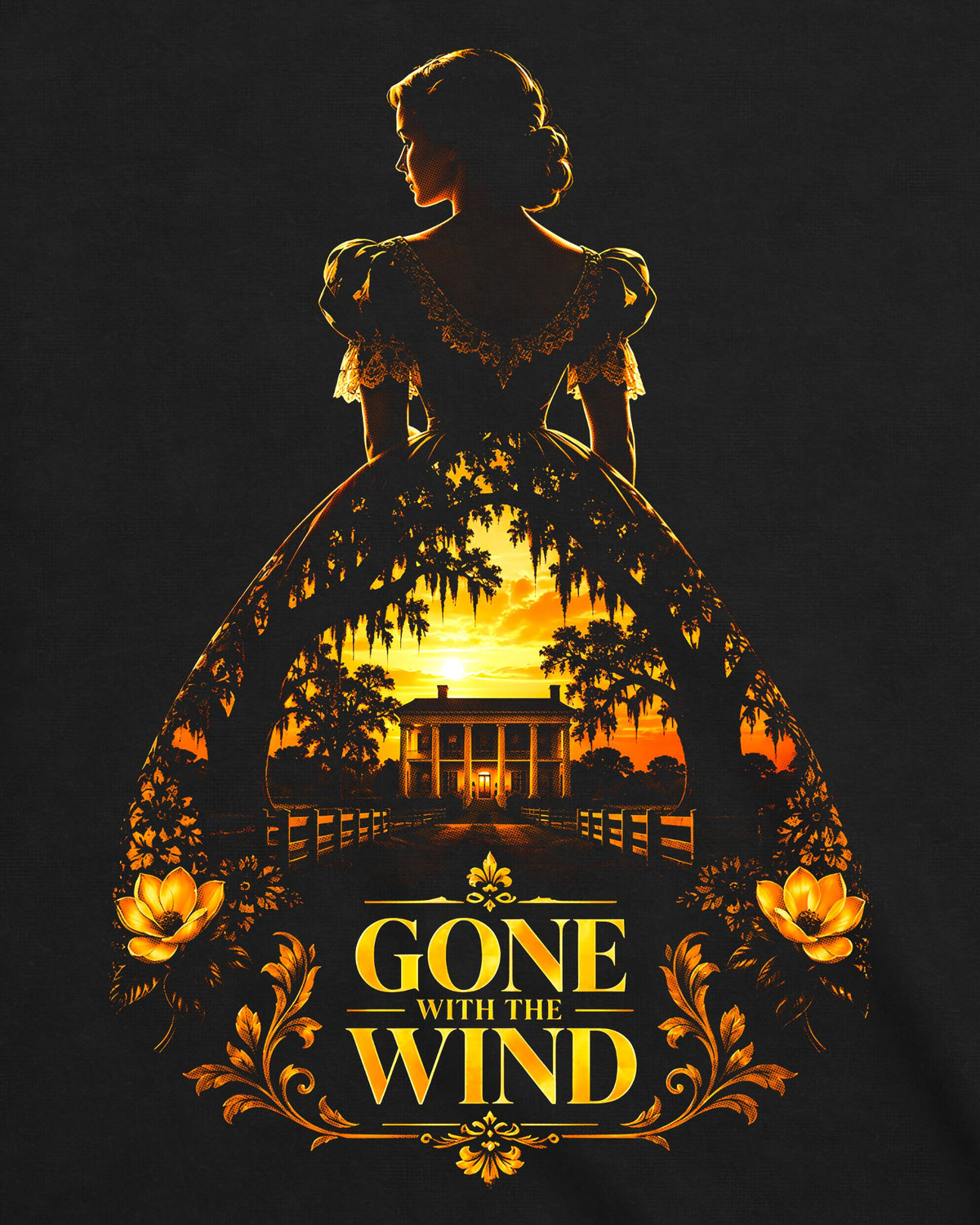 Camiseta E o Vento Levou – Tara's Sunset