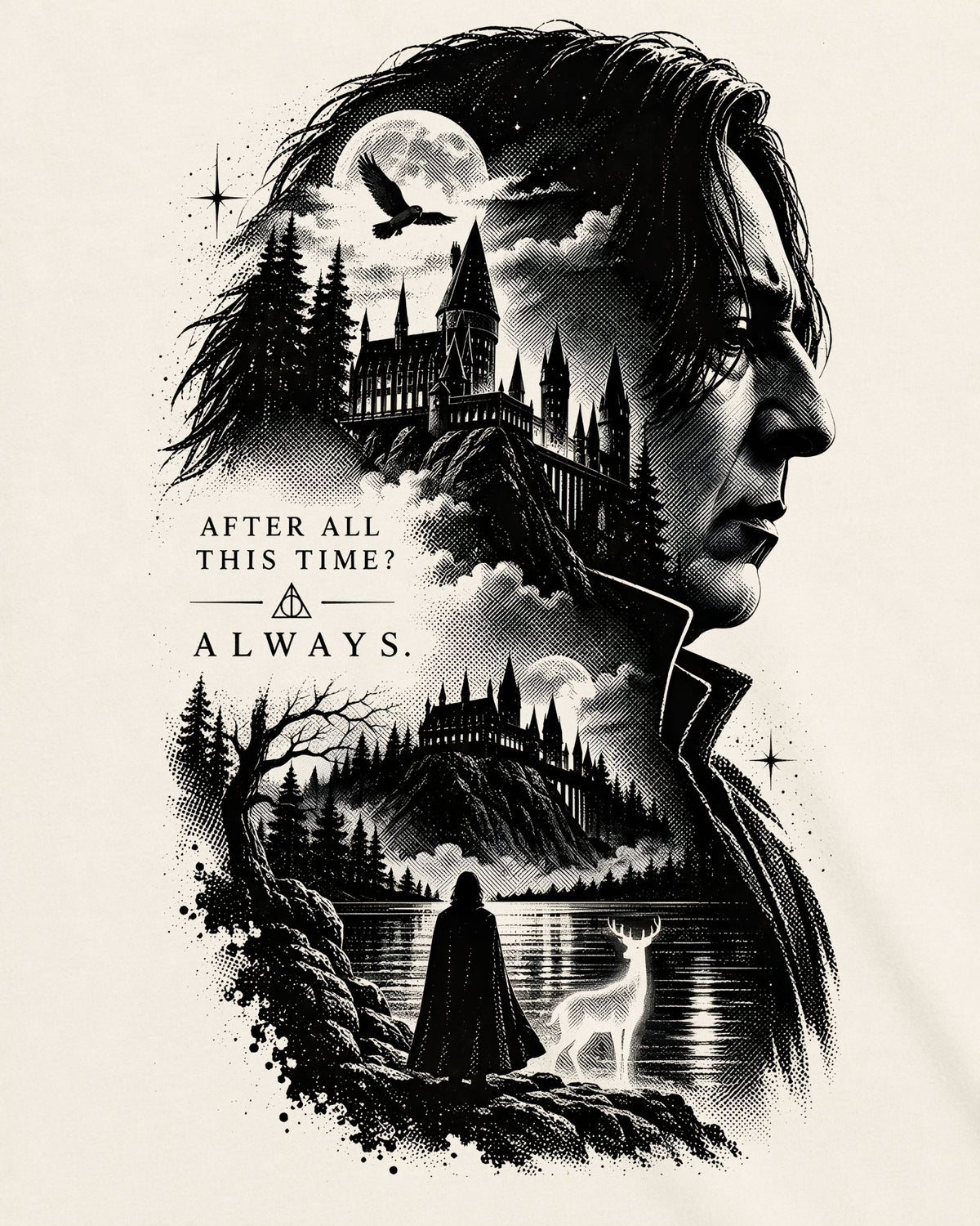 Camiseta Off-White Harry Potter – After All This Time