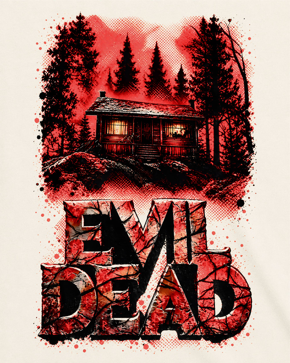 Camiseta Off-White Evil Dead – Evil Dead Cabin