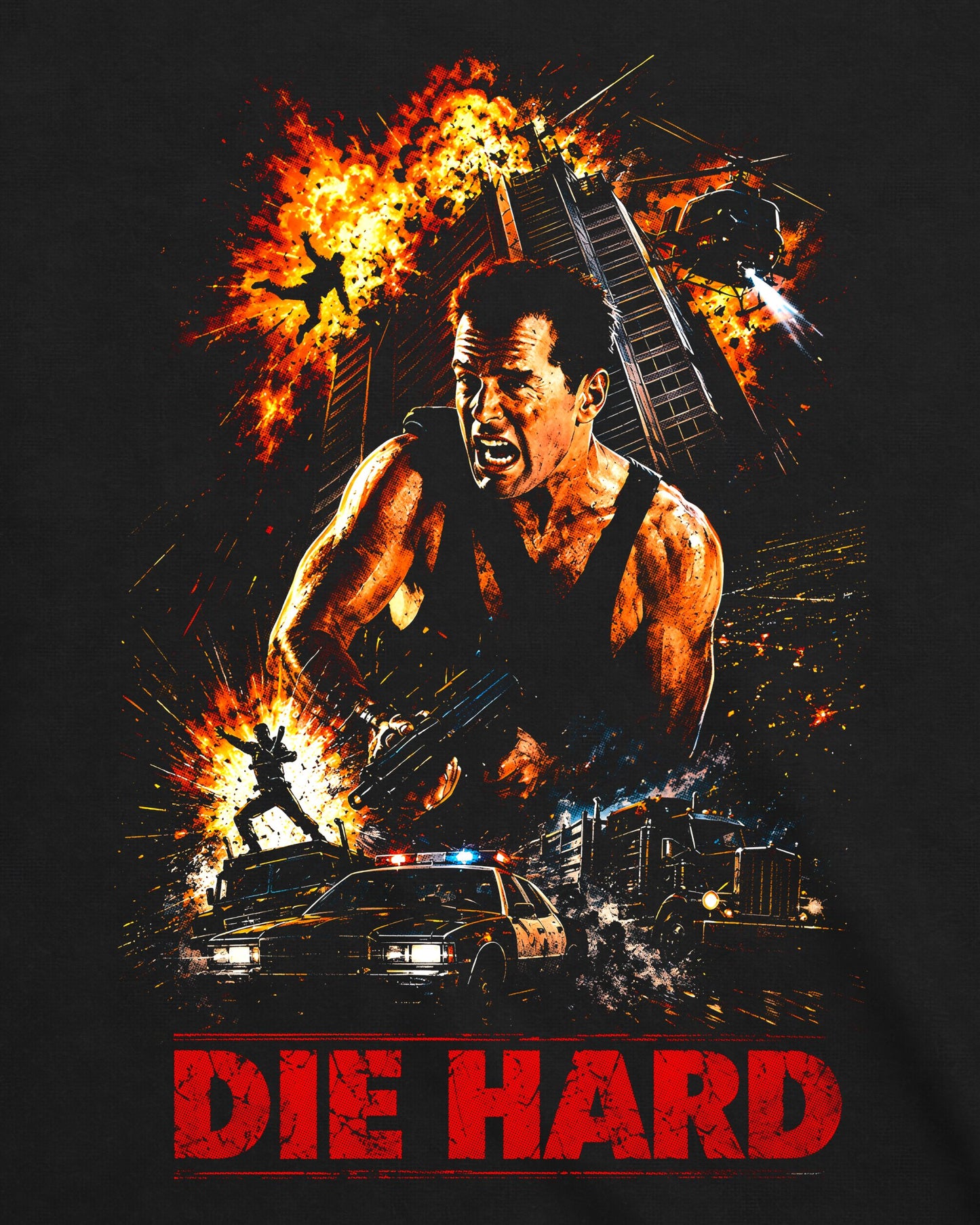 Camiseta Duro de Matar – Nakatomi Fall