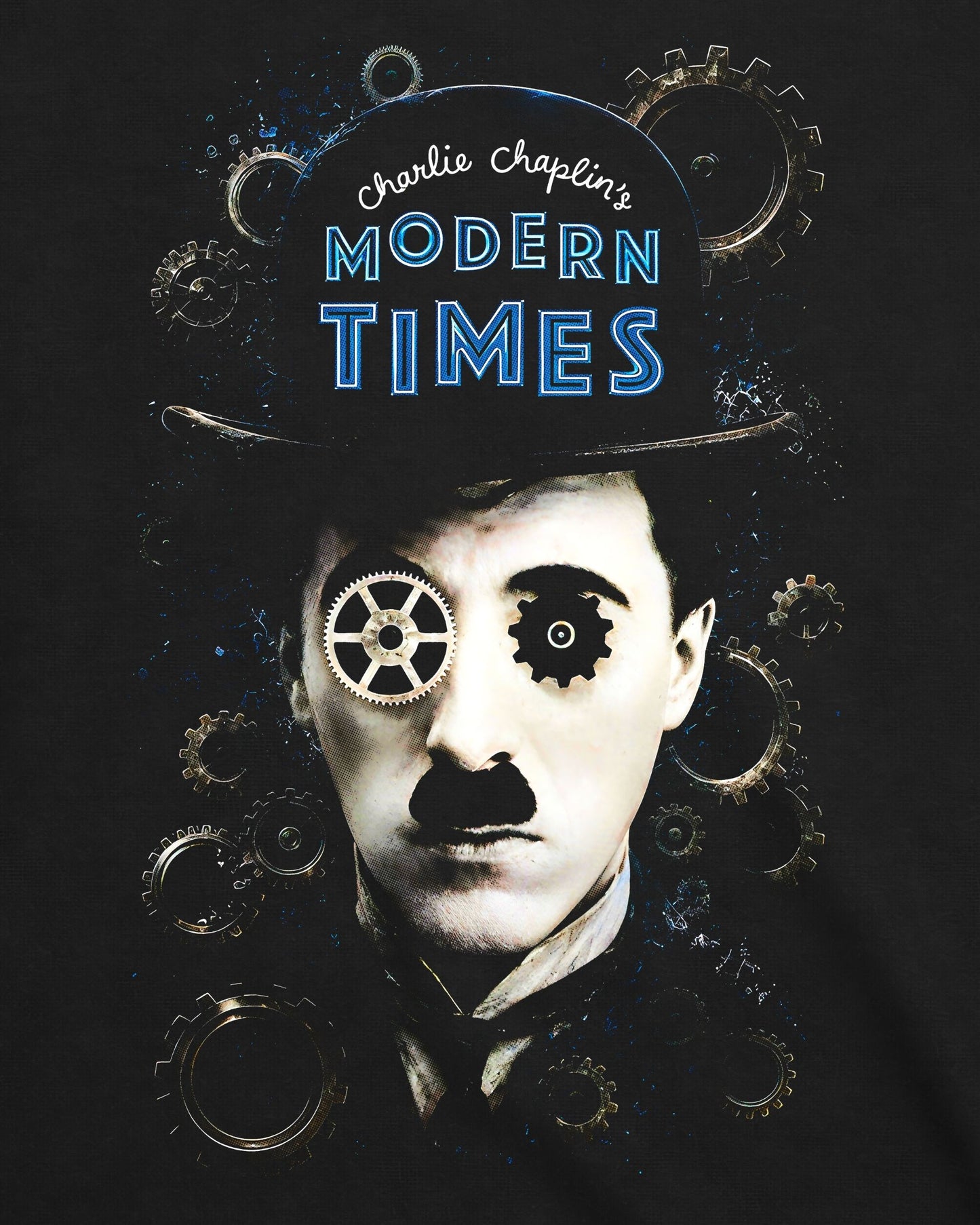 Camiseta Tempos Modernos – Electric Chaplin