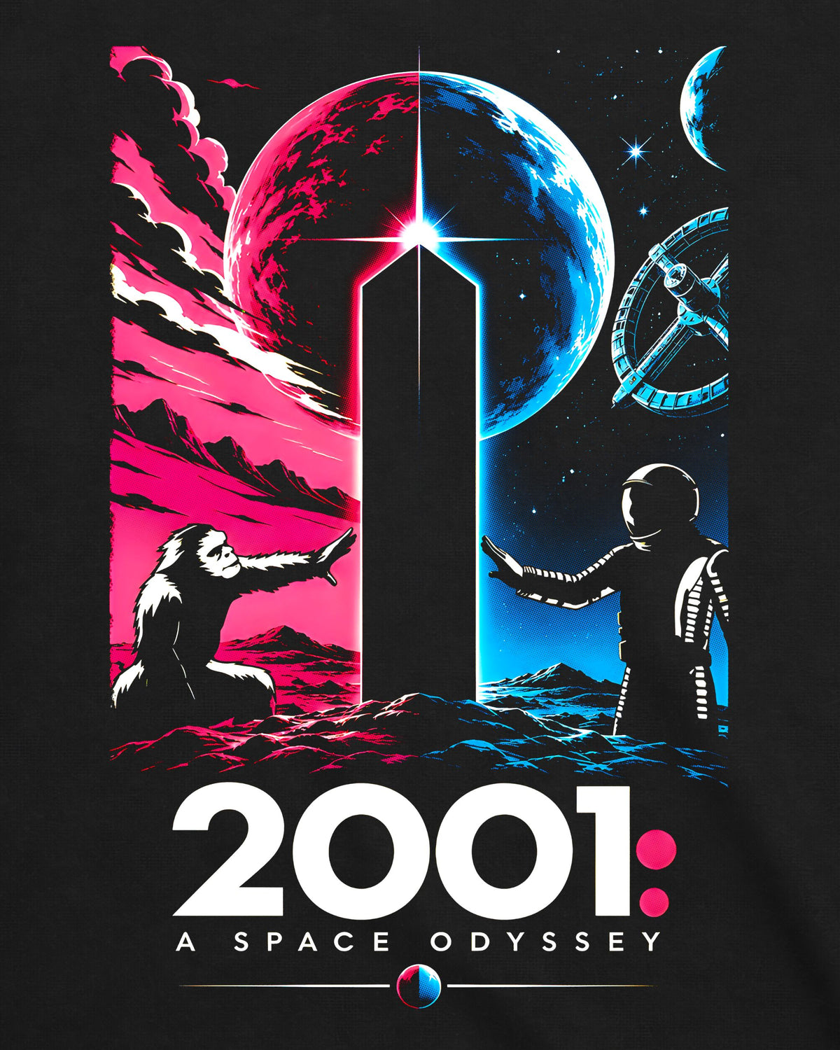 Camiseta 2001: Uma Odisseia no Espaço – The Monolith Touch