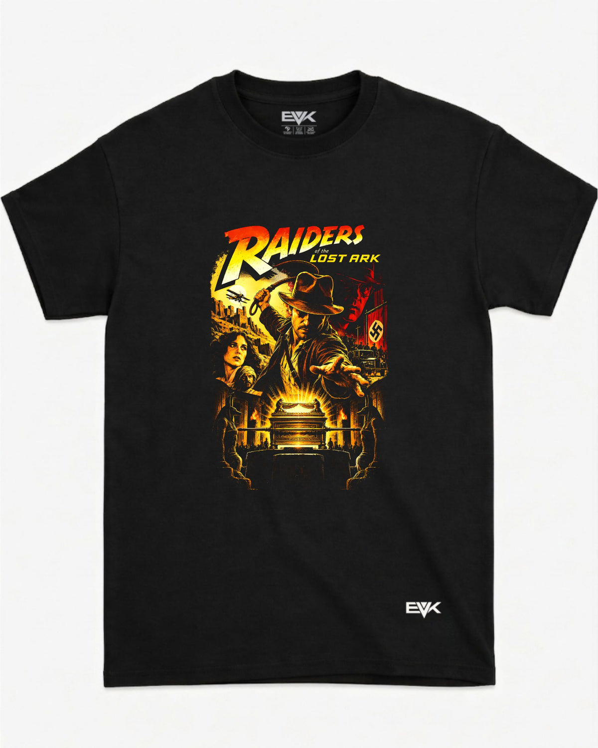Camiseta Os Caçadores da Arca Perdida – Raiders Vintage Poster Graphic