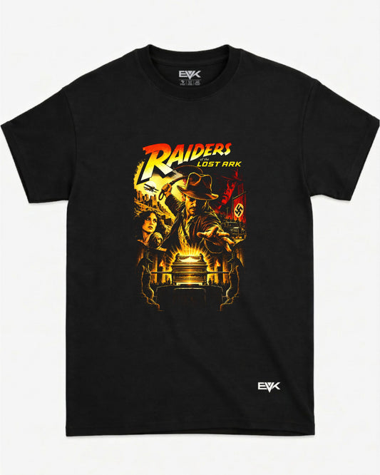 Camiseta Os Caçadores da Arca Perdida – Raiders Vintage Poster Graphic
