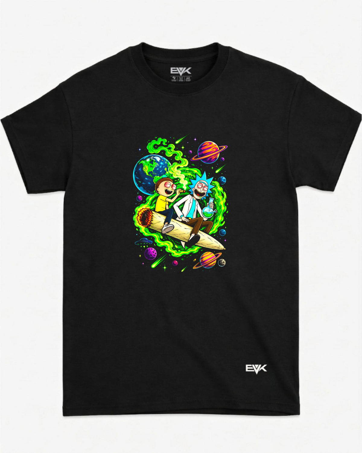 Camiseta Rick and Morty – Trippy Space Ride