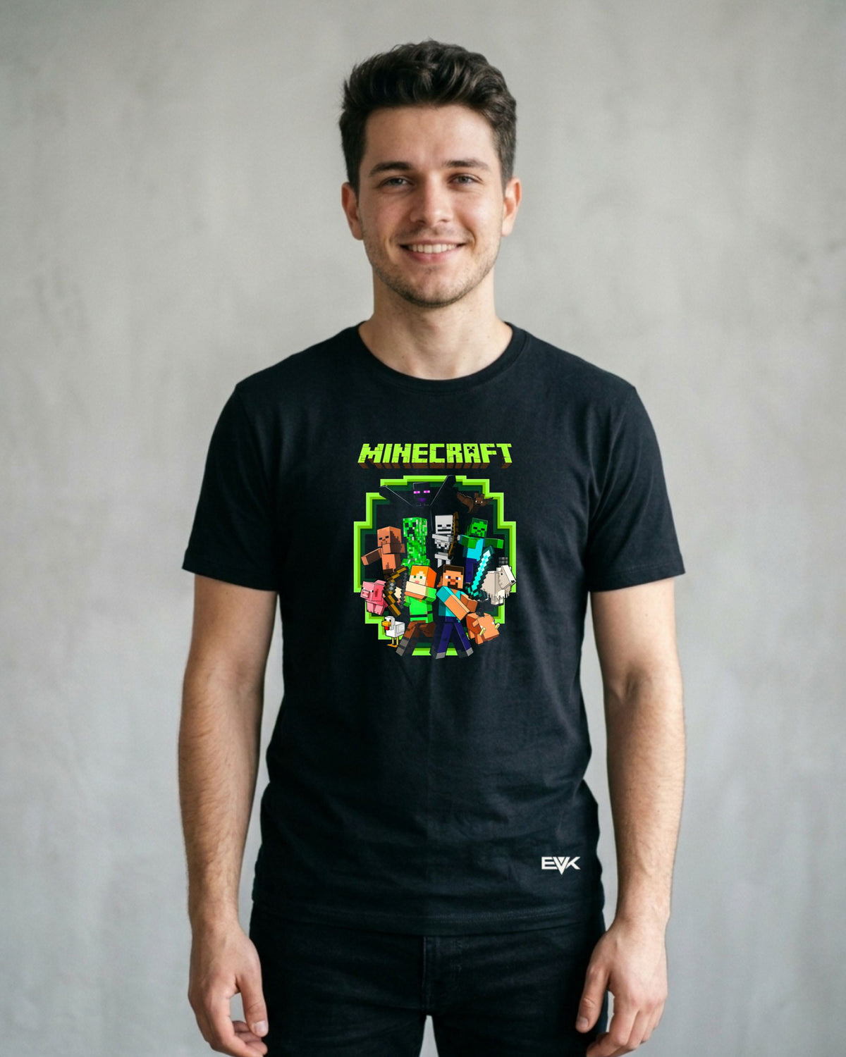 Camiseta Minecraft – Mob Squad