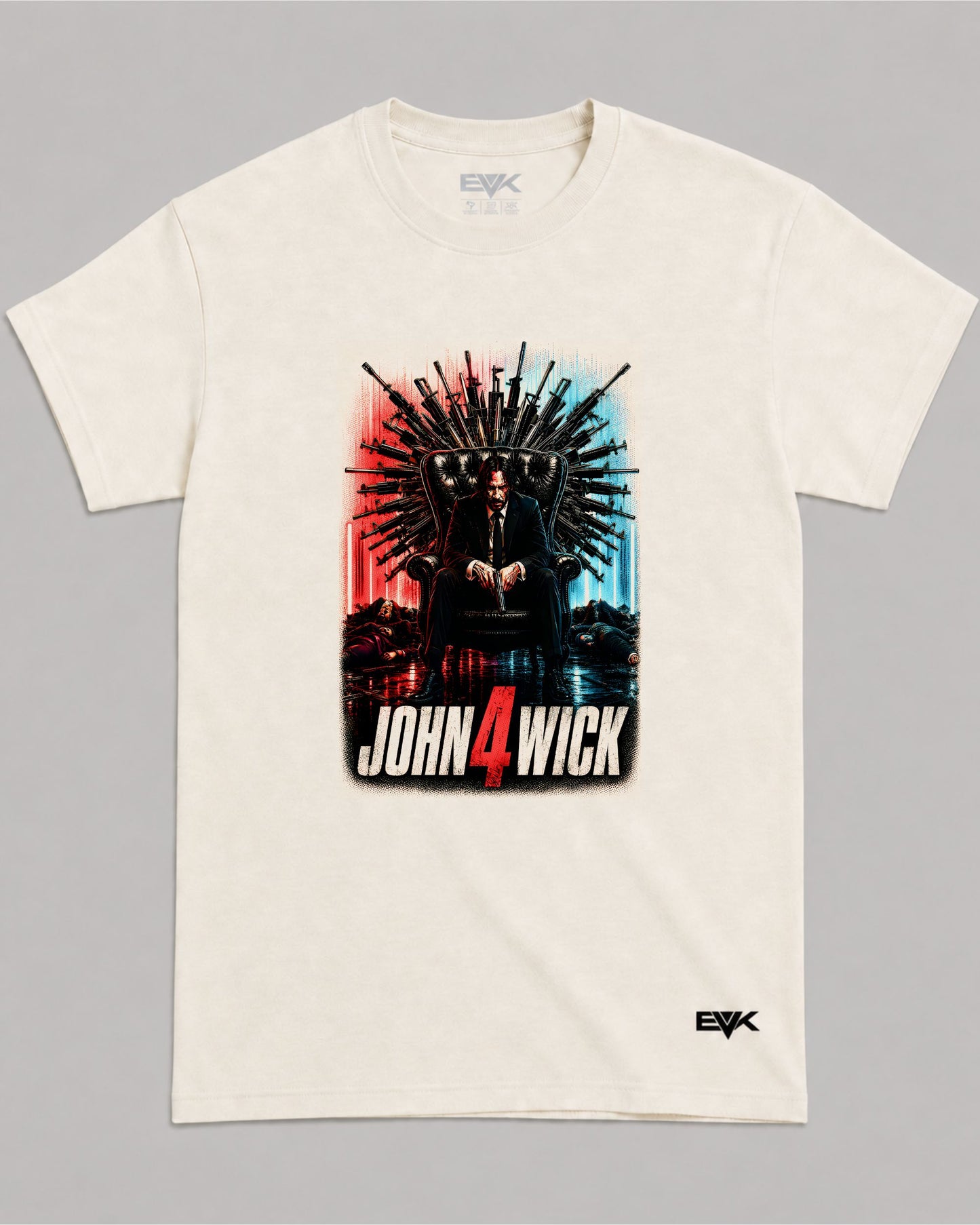 Camiseta Off-White John Wick 4: Baba Yaga – Throne of Weapons