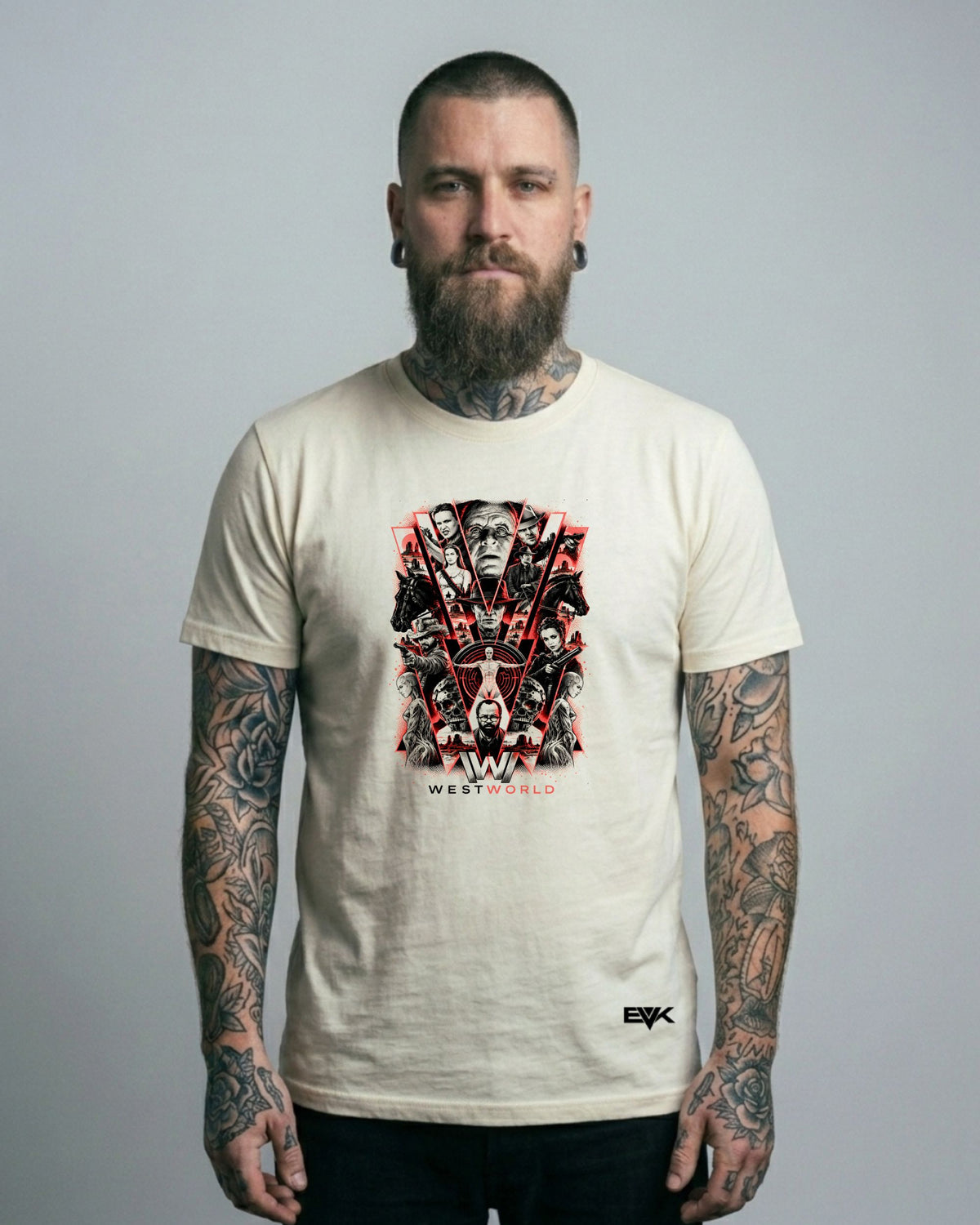 Camiseta Off-White Westworld – The Hosts and Creators