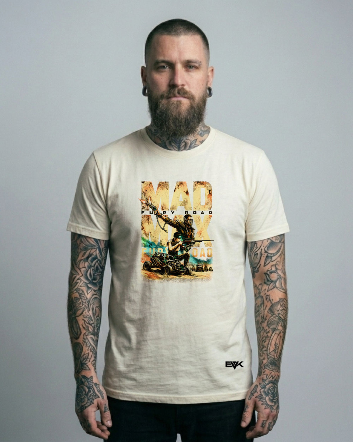 Camiseta Off-White Mad Max: Estrada da Fúria – Max and Furiosa