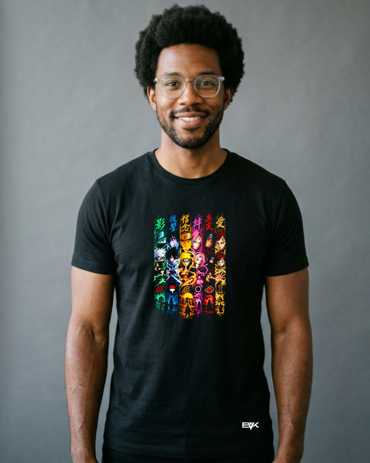 Camiseta Naruto – Shinobi Will Elements
