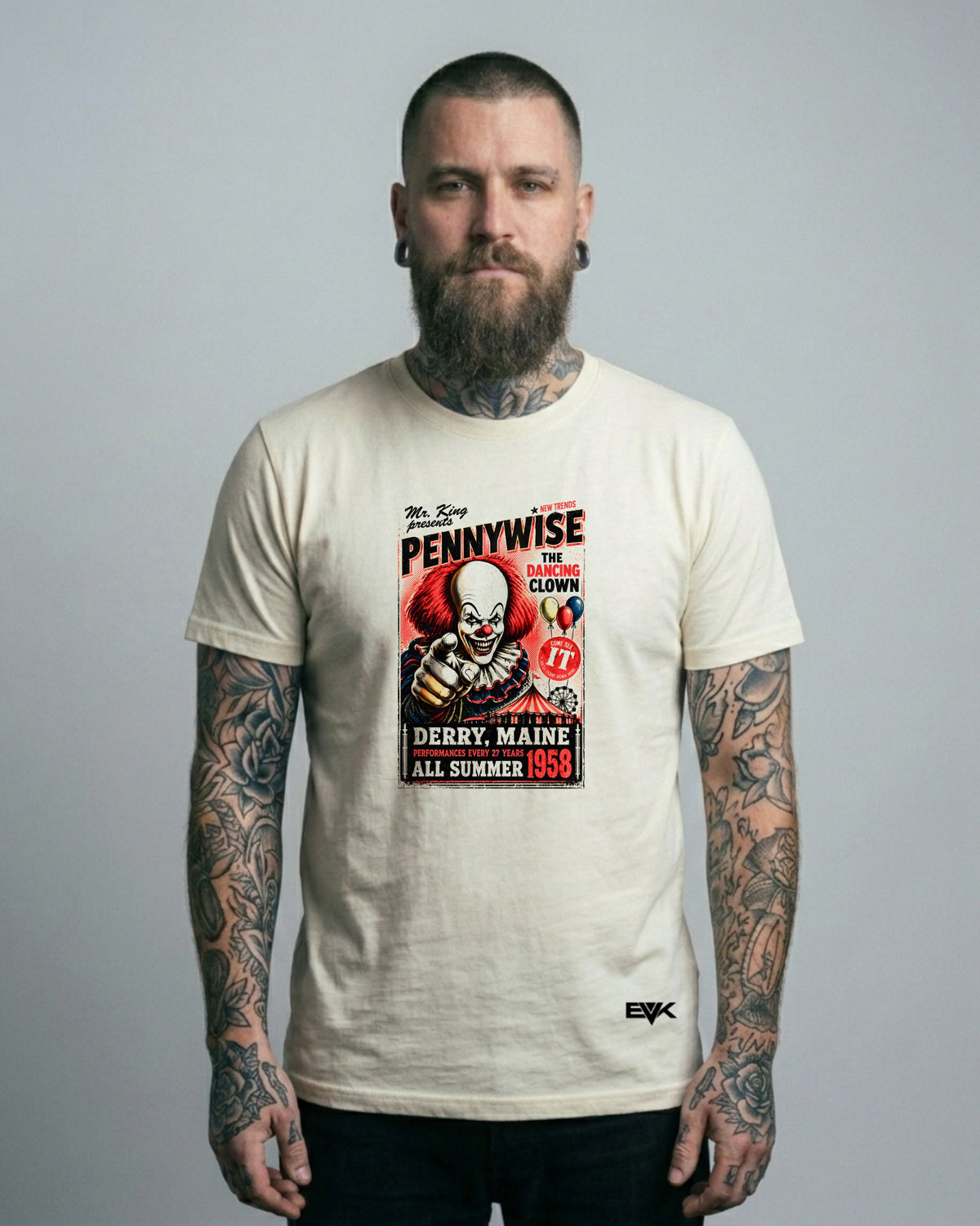 Camiseta Off-White IT: A Coisa – The Dancing Clown