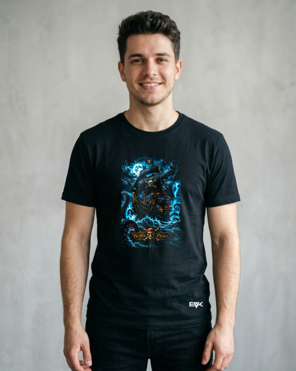 Camiseta Piratas do Caribe – Black Pearl
