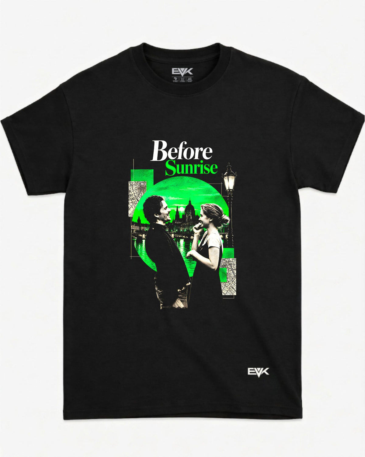 Camiseta Antes do Amanhecer – Vienna Map Art