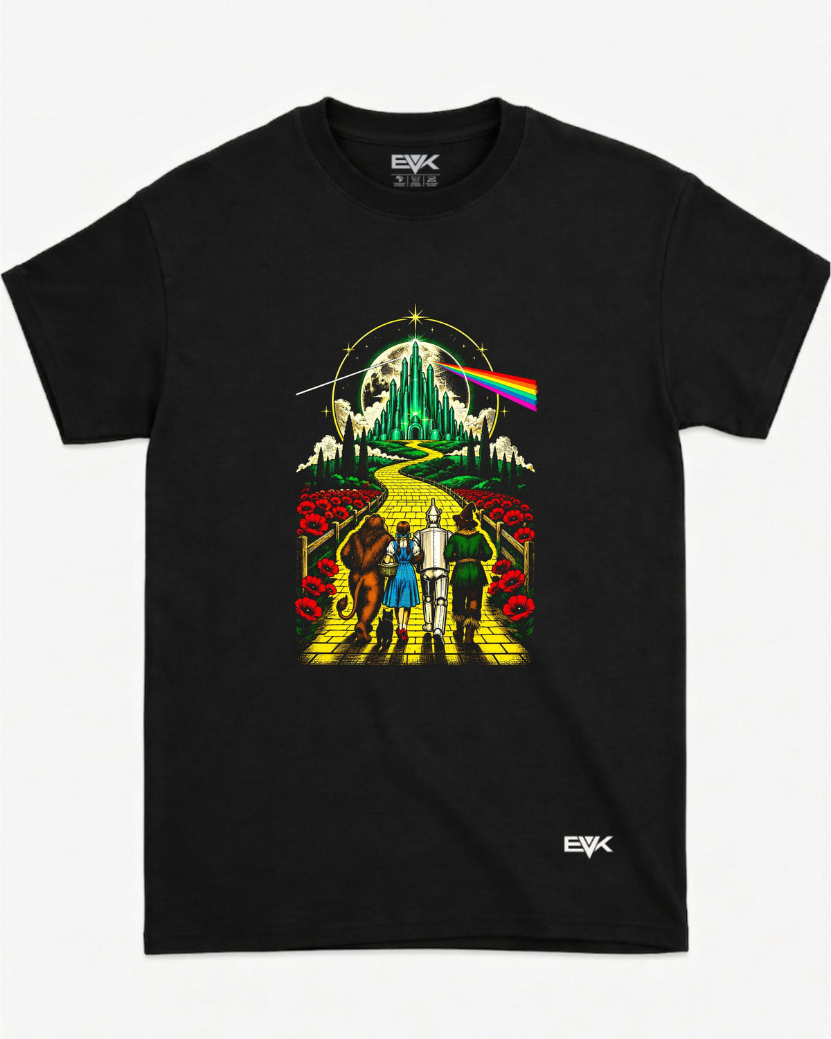 Camiseta O Mágico de Oz – The Dark Side of Oz Vintage Graphic