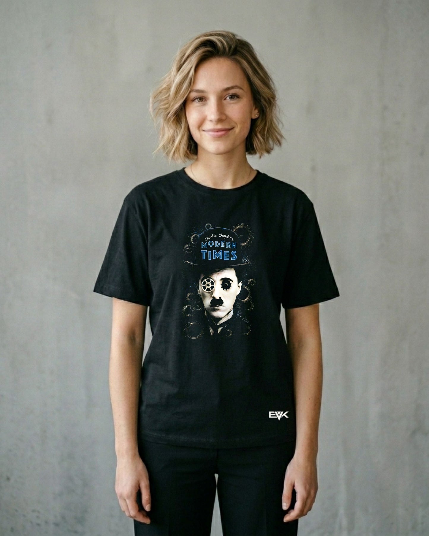 Camiseta Tempos Modernos – Electric Chaplin