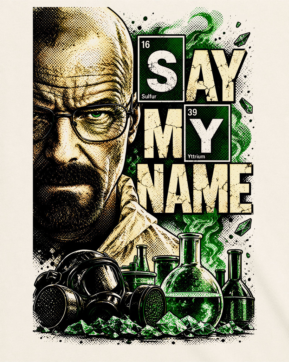 Camiseta Off-White Breaking Bad – Say My Name