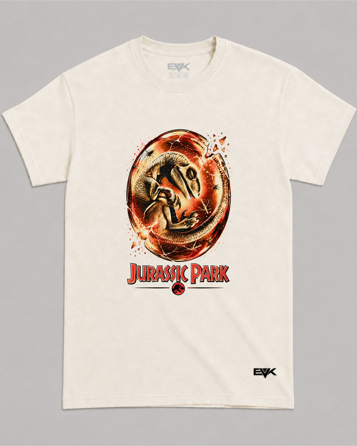 Camiseta Off-White Jurassic Park – Raptor Amber Egg Tee