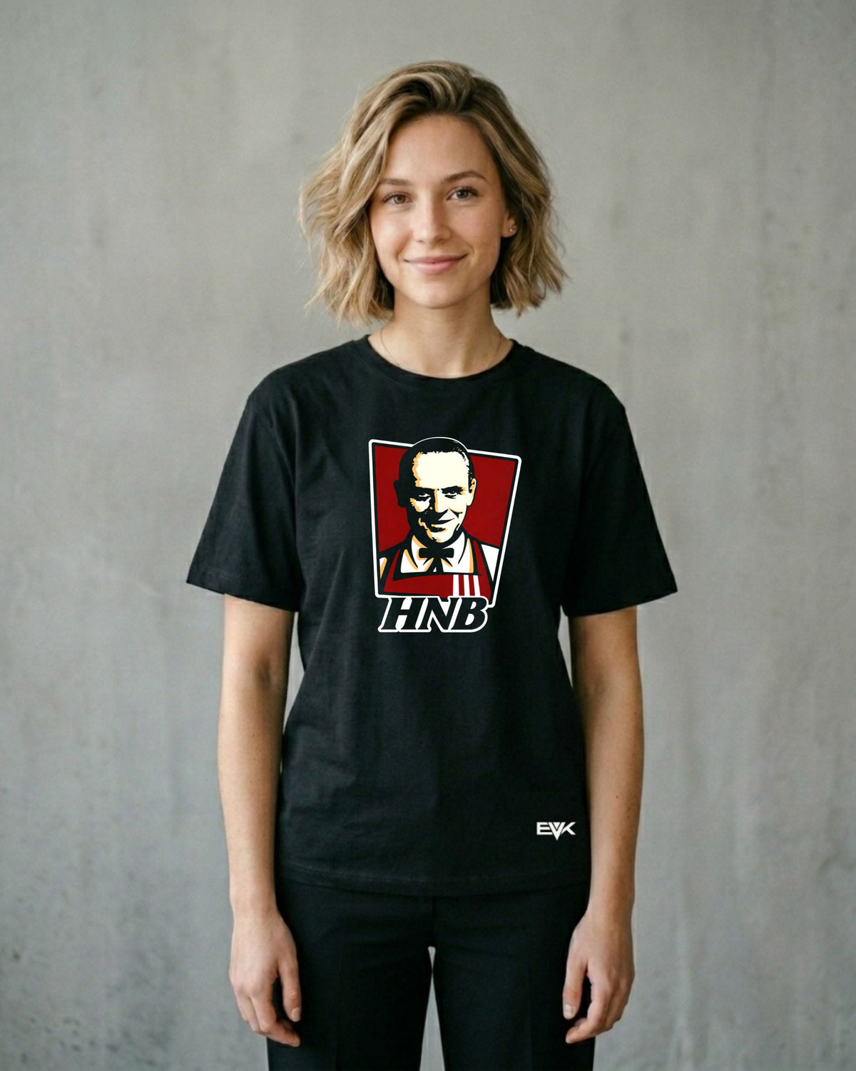 Camiseta O Silêncio dos Inocentes – KFC Parody Graphic