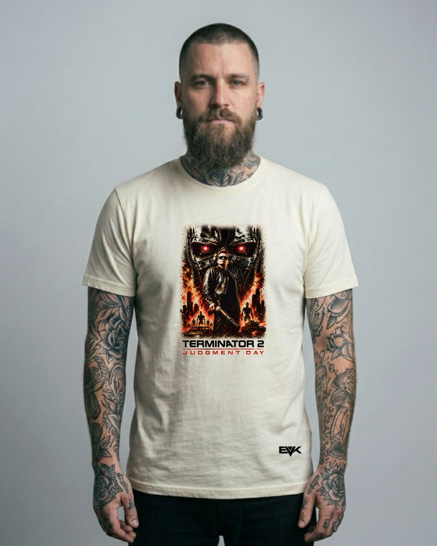 Camiseta Off-White Exterminador do Futuro 2: O Julgamento Final – Bad to the Bone