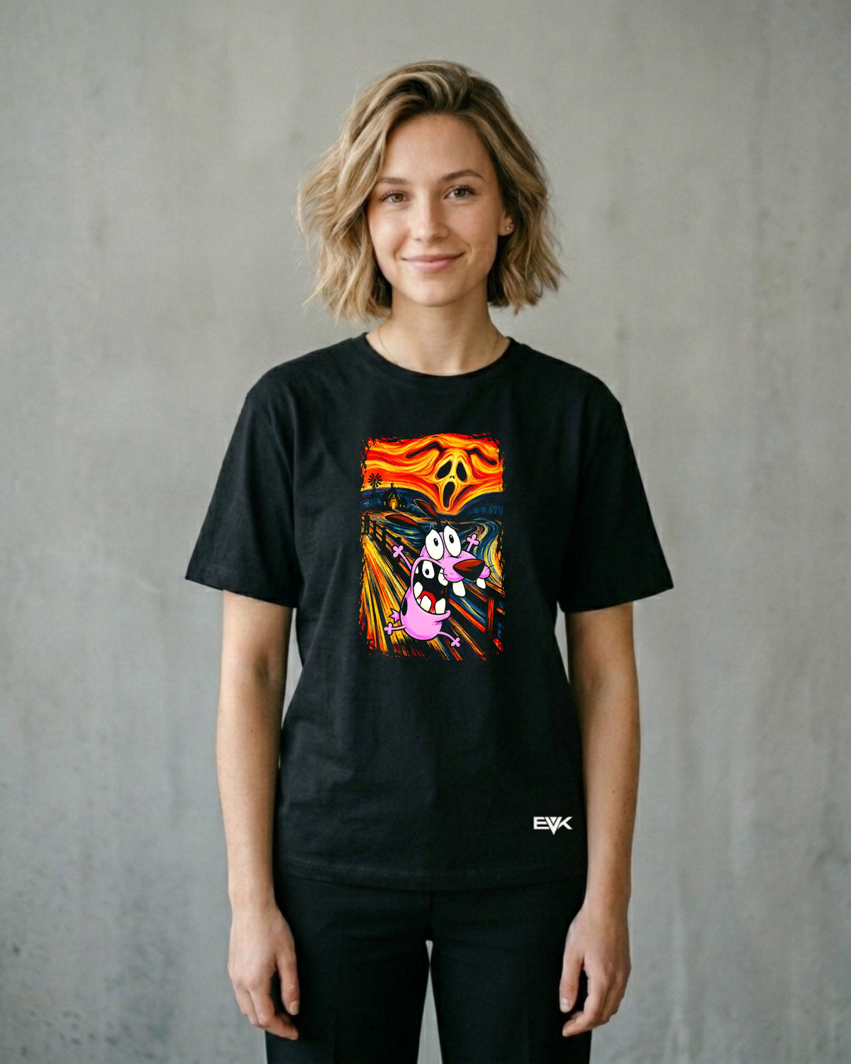 Camiseta Coragem, o Cão Covarde – The Cowardly Scream