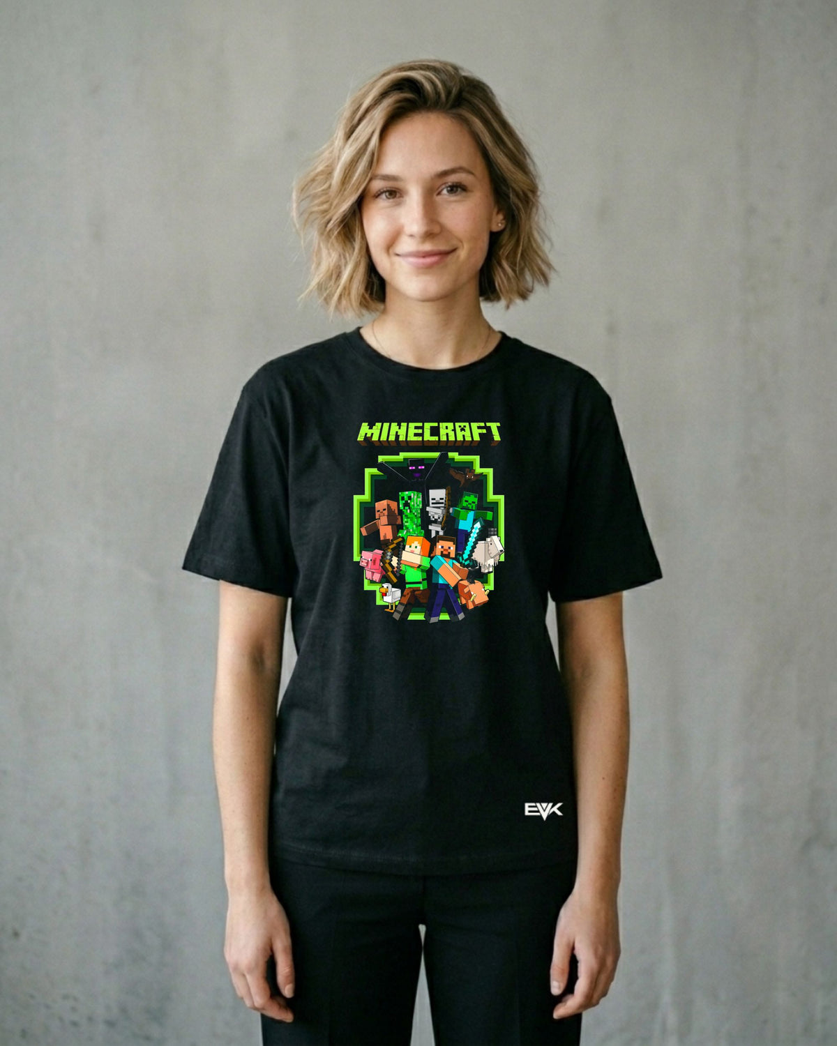 Camiseta Minecraft – Mob Squad