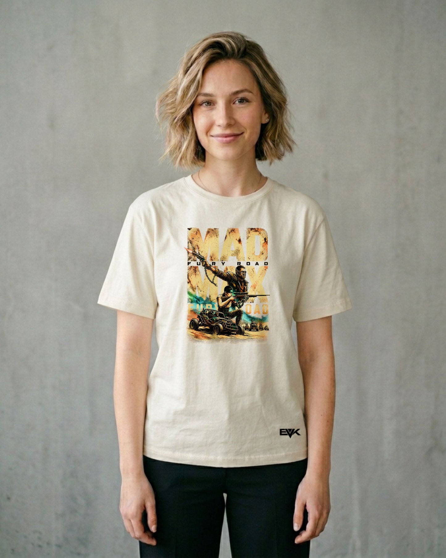 Camiseta Off-White Mad Max: Estrada da Fúria – Max and Furiosa