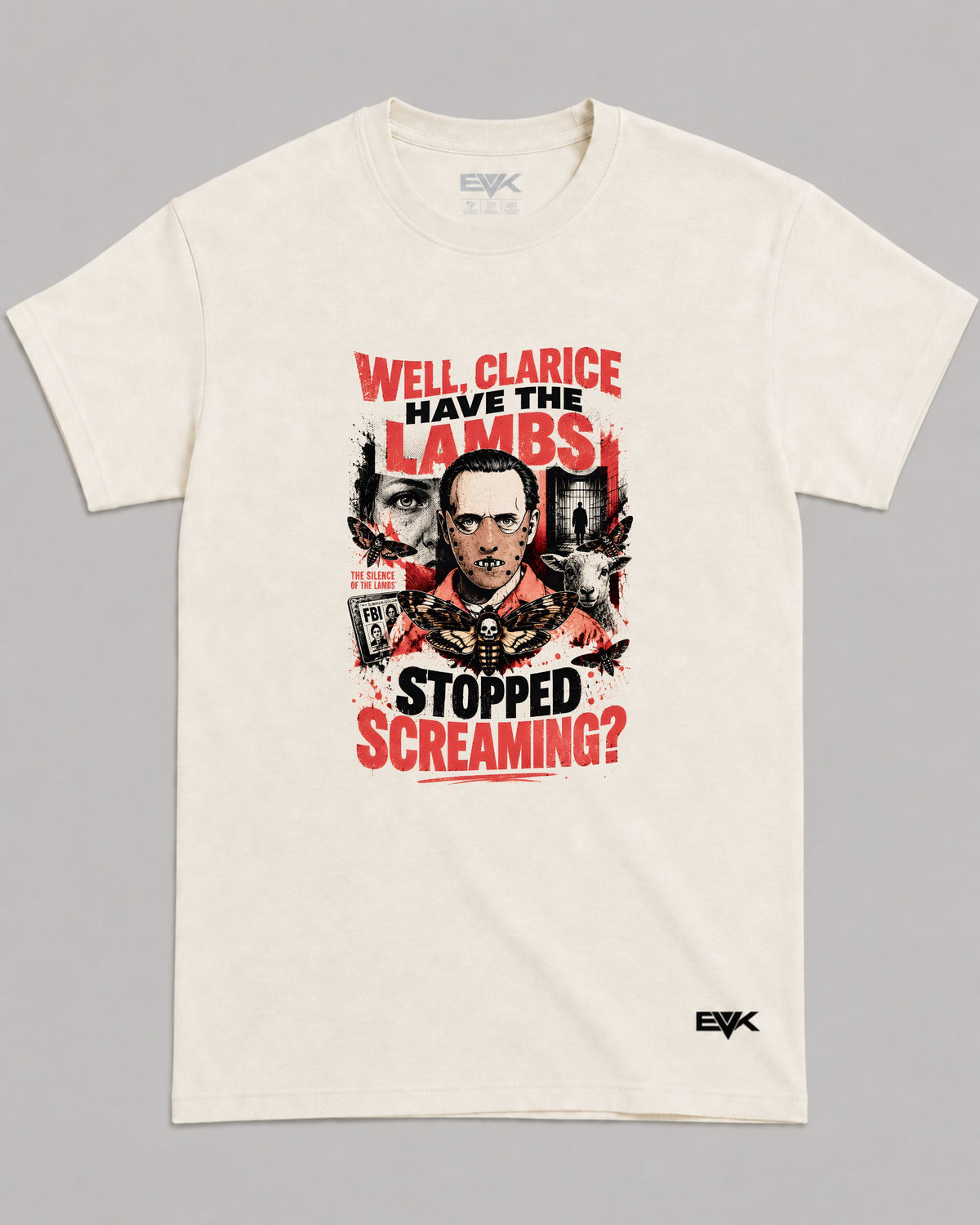 Camiseta Off-White O Silêncio dos Inocentes – Stopped Screaming
