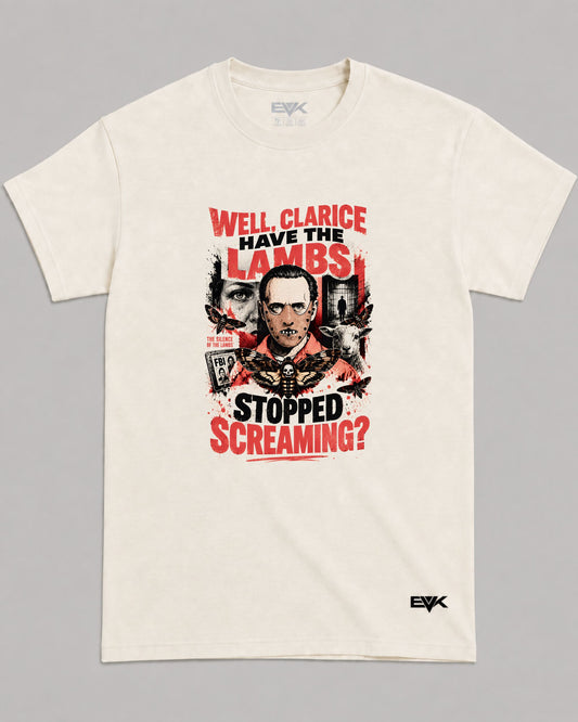 Camiseta Off-White O Silêncio dos Inocentes – Stopped Screaming
