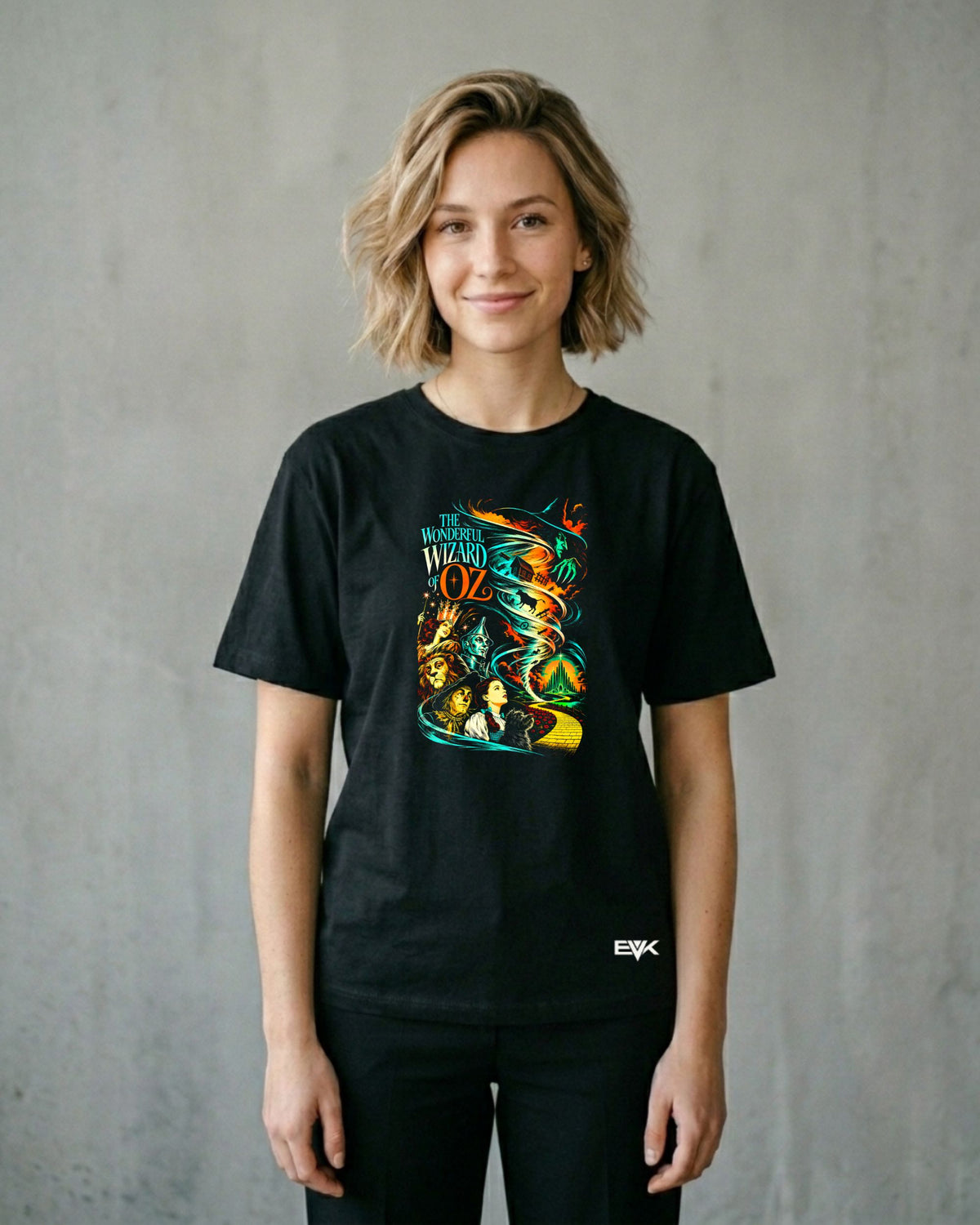 Camiseta O Mágico de Oz – Twister Collage Art